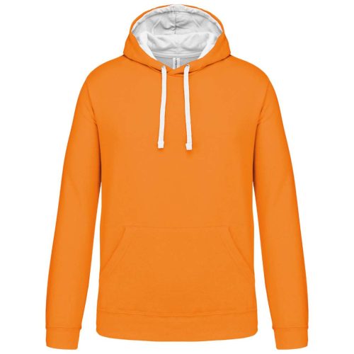 MEN'S CONTRAST HOODED SWEATSHIRT