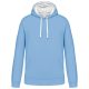 MEN'S CONTRAST HOODED SWEATSHIRT