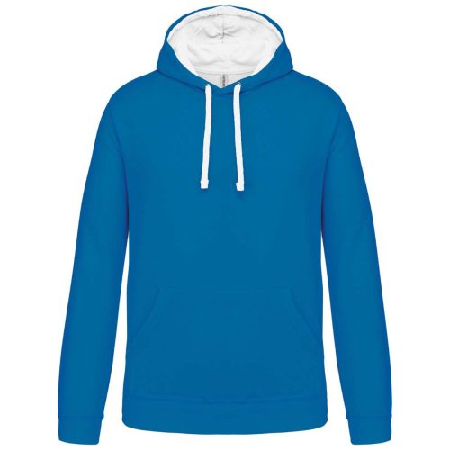 MEN'S CONTRAST HOODED SWEATSHIRT