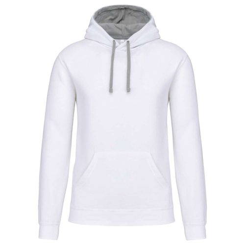 MEN'S CONTRAST HOODED SWEATSHIRT