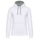 MEN'S CONTRAST HOODED SWEATSHIRT