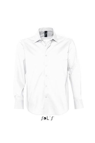 SOL'S BRIGHTON - LONG SLEEVE STRETCH MEN'S SHIRT