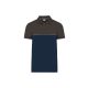 UNISEX ECO-FRIENDLY TWO-TONE SHORT SLEEVE POLO SHIRT