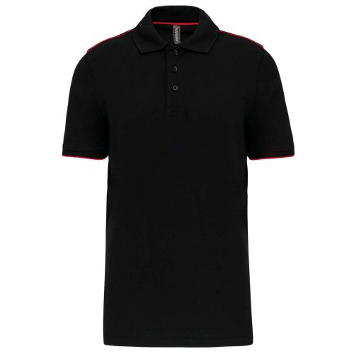 MEN'S SHORT-SLEEVED CONTRASTING DAYTODAY POLO SHIRT